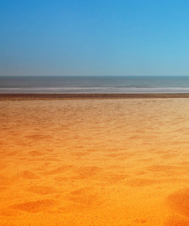 beach and tropical sea in morocco africa  sand and oceanの写真素材