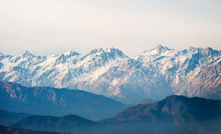 Mountain range in Uttarakhand, India