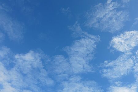 Blue sky background with cloud.の写真素材