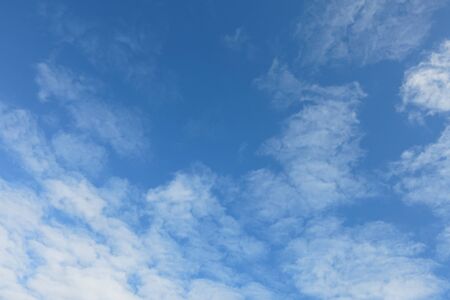 Blue sky background with cloud.の写真素材