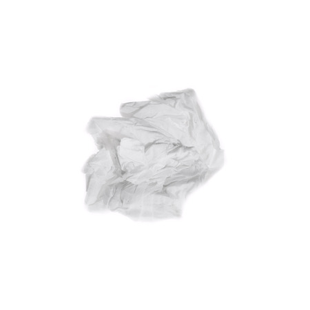Closeup of crumpled paper ballの写真素材