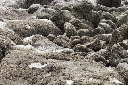 stone bed of the river bedの写真素材