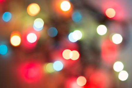 Abstract christmas lights, background bokeh for Christmas background.