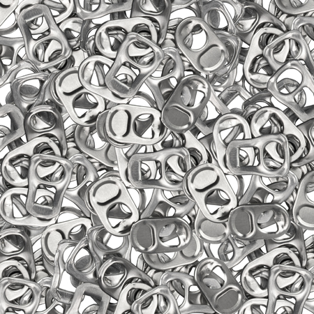 Metal tin can for background.
