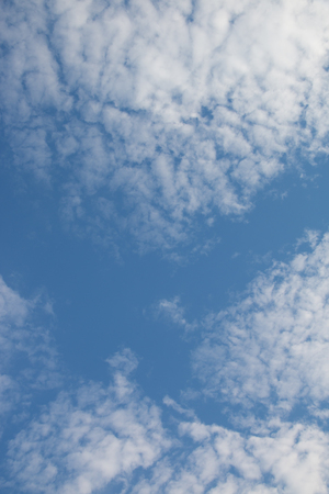 Blue sky background with cloud.の写真素材