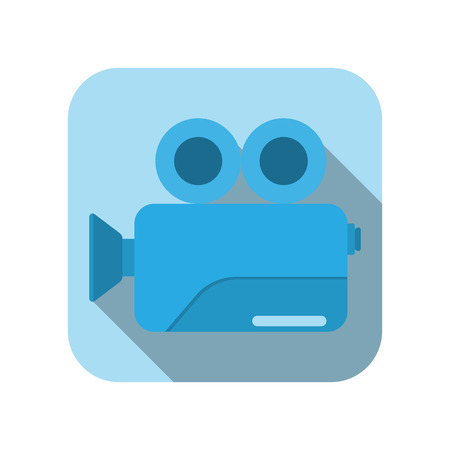 Cinema camera icon. vector illustration.のイラスト素材
