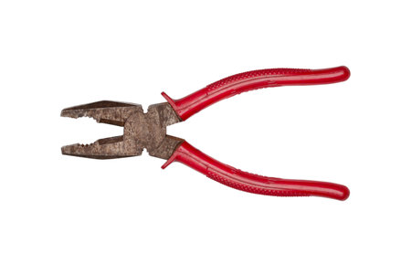 Pliers tool isolated on white background