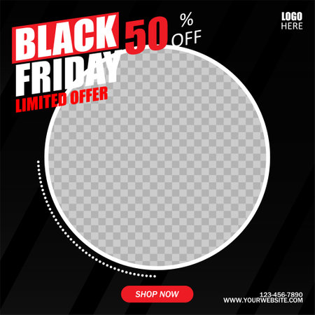 Sale social media banner template.のイラスト素材