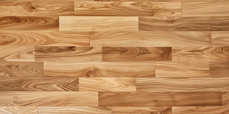 Parquet wood texture, Oak wooden floor background.の素材