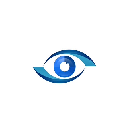 Eye care logo design. Eye icon vector. Eye icon vector.の写真素材