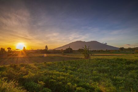 Natural landscape Photos at Padang Sumbar Indonesiaの写真素材