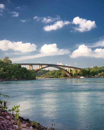 The 5rd Barelang Bridge At Batam Island Indonesia asiaの写真素材
