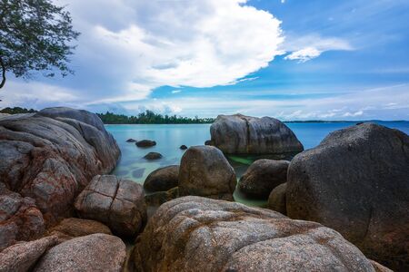 Panorama Photos of wonderful Batam Bintan indonesiaの写真素材