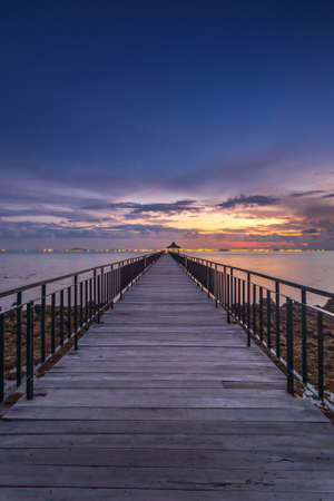 Wonderful Sunset photos at batam bintan indonesiaの写真素材