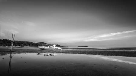 Blackwhite Photos landscape Wonderful  Batam Bintan Indonesiaの写真素材