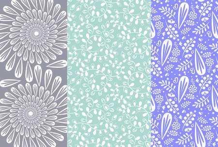 Floral Seamless backgroundのイラスト素材