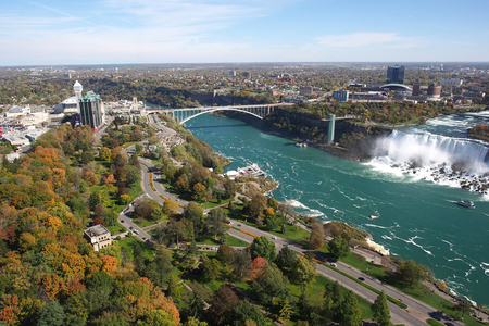 Niagara falls Canadaのeditorial素材