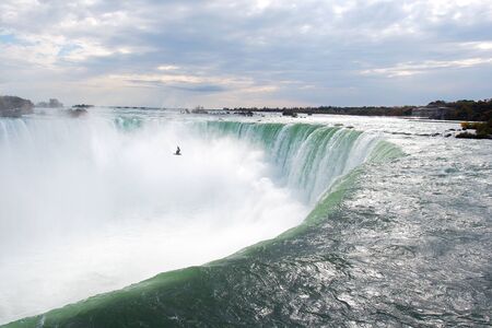 Niagara view Canada sideの写真素材
