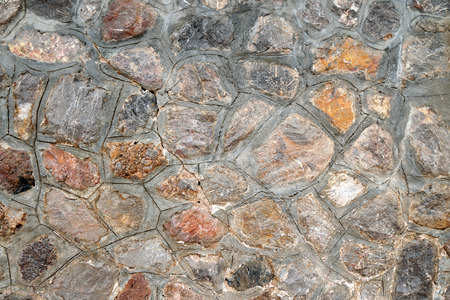 Stone Wall Textureの写真素材
