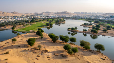 Panoramic view of the Nile River in Luxor, Egyptの素材