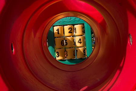 children playground in park ,の写真素材