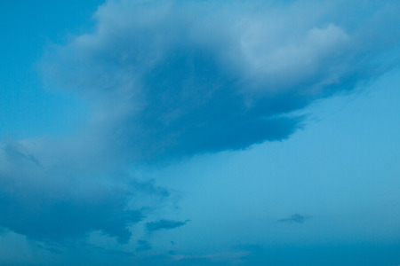 beautiful blue sky with cloudの写真素材