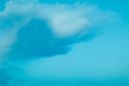 beautiful blue sky with cloud