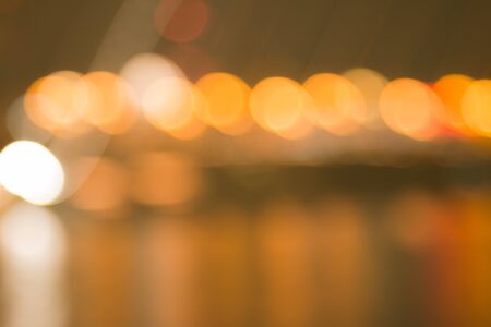 Abstract bokeh night  in city background