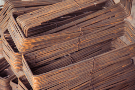 iron used in construction.の写真素材