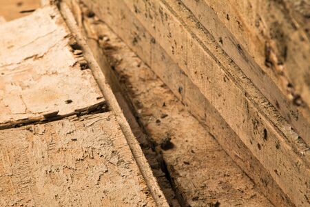 Wood used in constructionの写真素材