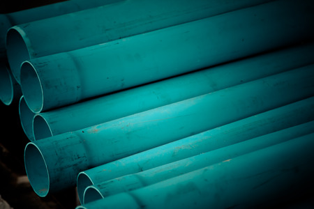Pvc pipe  in water systems  in construction