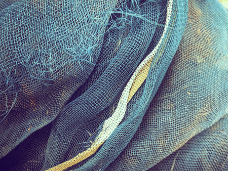 Polymer Blue mesh  net polymer  ligamentの写真素材