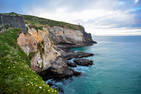 blue cliff