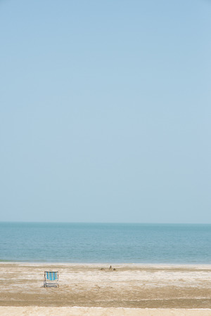 beach seat in Thailandの写真素材