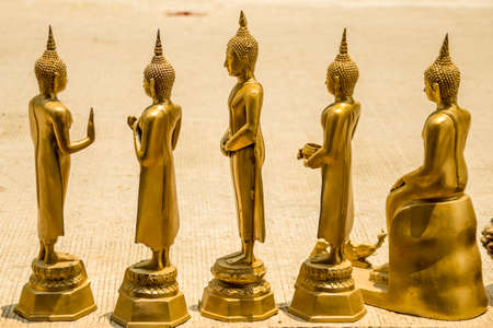 golden Buddha statueの写真素材