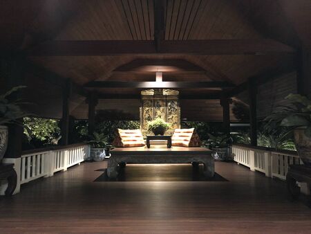 Wooden houseの写真素材