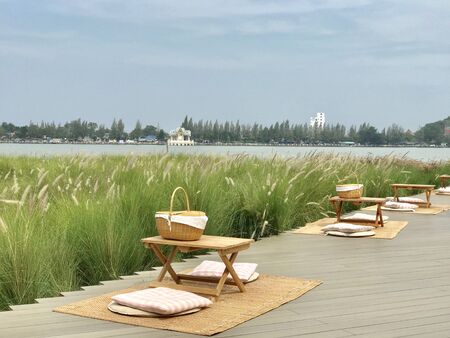 Sit and relax by the lake.