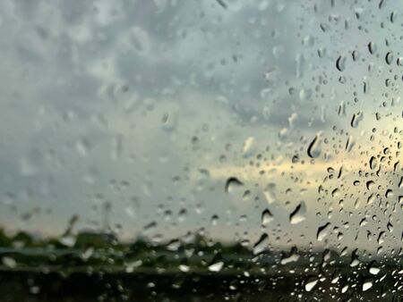 Summer storm causes heavy rain in Thailand.