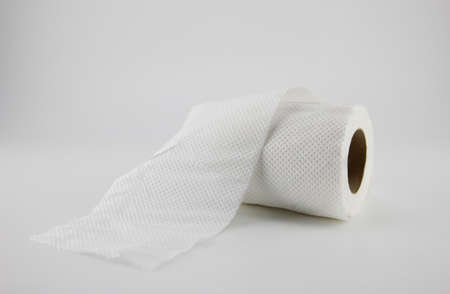 Tissue paper placed on a white background.