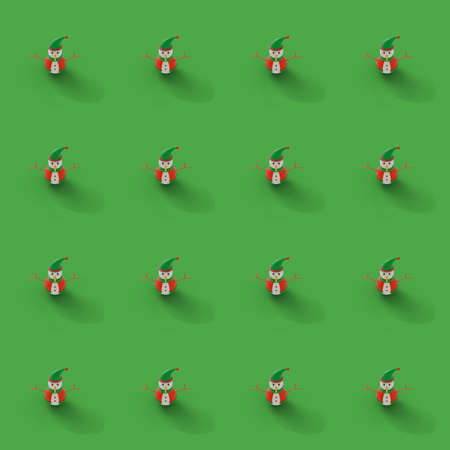 3D rendering all metalic christmas prop on white background , christmas in metalic tone for decorate...