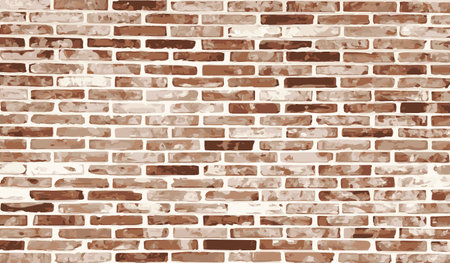 Brick wall texture block vector backgroundのイラスト素材