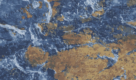 Floor blue-brown pattern vector wallpaper. texture backgroundのイラスト素材