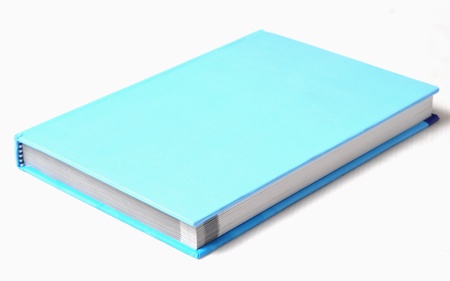 Blue bookの写真素材