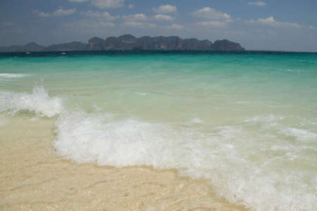 Sea and Beach , Krabi, Thailandの写真素材