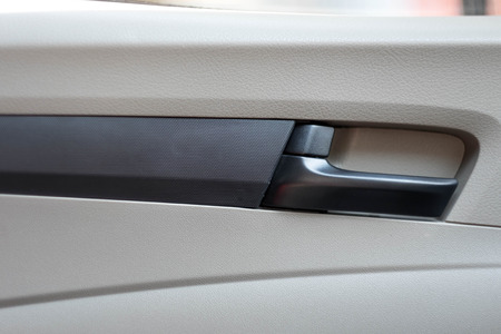 inside handle car doorの写真素材