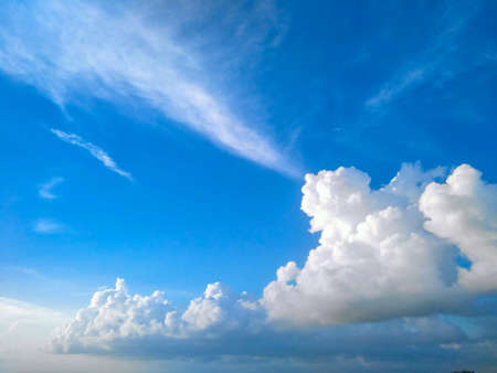 Cloud and blue sky
