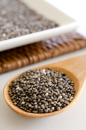 Chia seedsの写真素材
