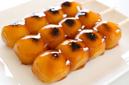 Mitarashi dangoの写真素材