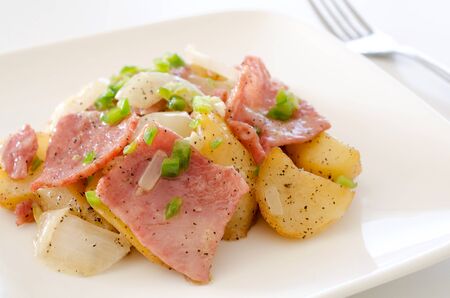 German potatoesの写真素材