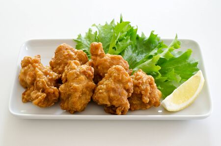 Chicken karaageの写真素材